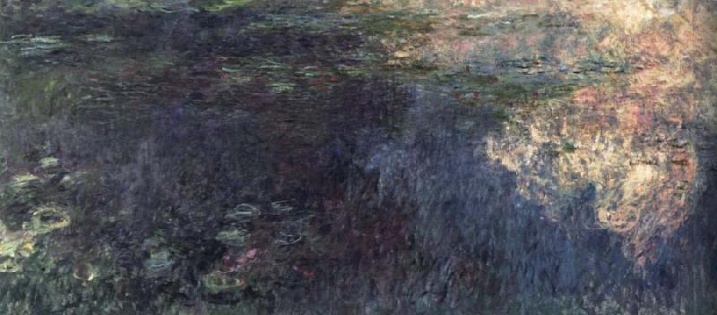Claude Monet waterlilies the clouds Norge oil painting art